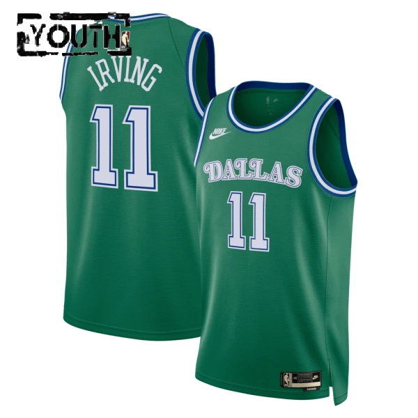 Maglia Dallas Mavericks Kyrie Irving Classic Edition 2025-26 Swingman Verde - Bambino