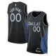 Maglia Dallas Mavericks Personalizzata City Edition 2025-26 Swingman Nero - Uomo