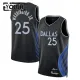 Maglia Dallas Mavericks Washington JR City Edition 2025-26 Swingman Nero - Bambino