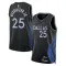 Maglia Dallas Mavericks Washington JR City Edition 2025-26 Swingman Nero - Uomo