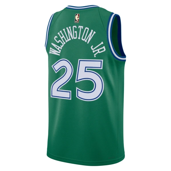 Maglia Dallas Mavericks Washington JR Classic Edition 2025-26 Swingman Verde - Uomo