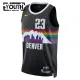 Maglia Denver Nuggets Cameron Johnson City Edition 2025-26 Swingman Nero - Bambino