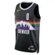Maglia Denver Nuggets Christian Braun City Edition 2025-26 Swingman Nero - Uomo