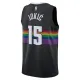 Maglia Denver Nuggets Nikola Jokic City Edition 2025-26 Swingman Nero - Uomo