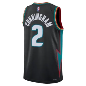 Maglia Detroit Pistons Cade Cunningham City Edition 2025-26 Swingman Nero - Uomo