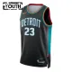 Maglia Detroit Pistons Jaden Ivey City Edition 2025-26 Swingman Nero - Bambino