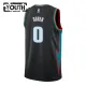 Maglia Detroit Pistons Jalen Duren City Edition 2025-26 Swingman Nero - Bambino