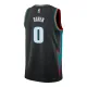 Maglia Detroit Pistons Jalen Duren City Edition 2025-26 Swingman Nero - Uomo