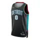 Maglia Detroit Pistons Jalen Duren City Edition 2025-26 Swingman Nero - Uomo