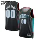 Maglia Detroit Pistons Personalizzata City Edition 2025-26 Swingman Nero - Bambino