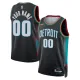 Maglia Detroit Pistons Personalizzata City Edition 2025-26 Swingman Nero - Uomo