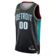 Maglia Detroit Pistons Personalizzata City Edition 2025-26 Swingman Nero - Uomo