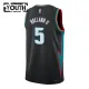 Maglia Detroit Pistons Ron Holland II City Edition 2025-26 Swingman Nero - Bambino