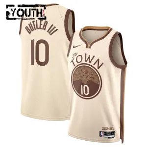 Maglia Golden State Warriors Jimmy Butler III City Edition 2025-26 Swingman Bianco - Bambino Maglia Golden State Warriors Jimmy Butler III City Edition 2025-26 Swingman Bianco - Bambino