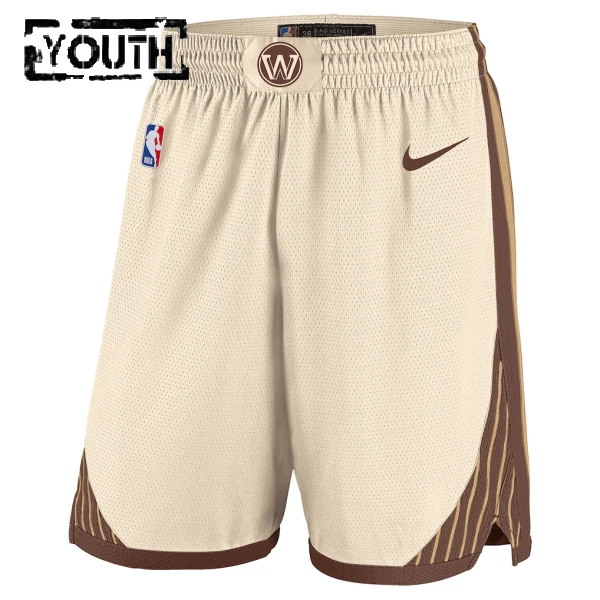 Pantaloncini Golden State Warriors City Edition 2025-26 Swingman - Bambino