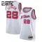 Maglia Houston Rockets Alperen Sengun City Edition 2025-26 Swingman Bianco - Bambino