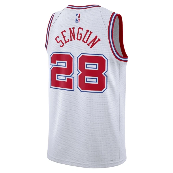 Maglia Houston Rockets Alperen Sengun City Edition 2025-26 Swingman Bianco - Uomo