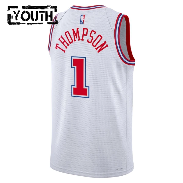 Maglia Houston Rockets Amen Thompson City Edition 2025-26 Swingman Bianco - Bambino