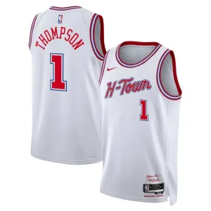 Maglia Houston Rockets Amen Thompson City Edition 2025-26 Swingman Bianco - Uomo