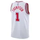 Maglia Houston Rockets Amen Thompson City Edition 2025-26 Swingman Bianco - Uomo