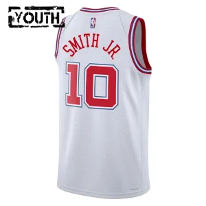 Maglia Houston Rockets Jabari Smith Jr City Edition 2025-26 Swingman Bianco - Bambino