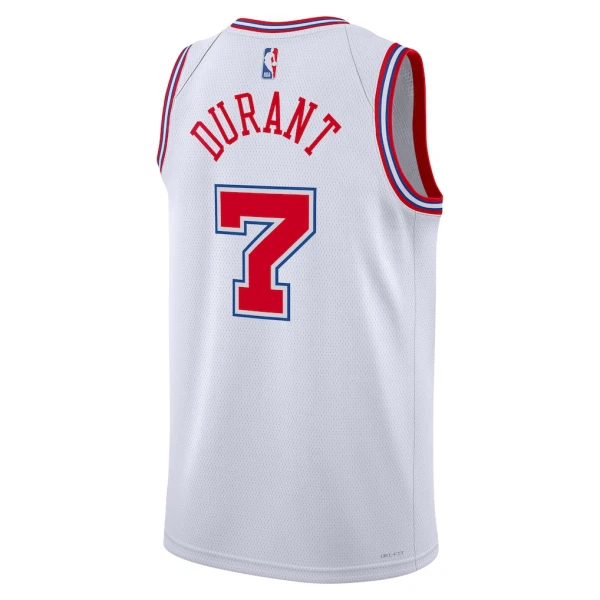 Maglia Houston Rockets Kevin Durant City Edition 2025-26 Swingman Bianco - Uomo