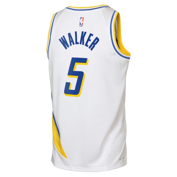 Maglia Indiana Pacers Jarace Walker City Edition 2025-26 Swingman Bianco - Uomo
