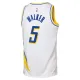 Maglia Indiana Pacers Jarace Walker City Edition 2025-26 Swingman Bianco - Uomo