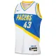 Maglia Indiana Pacers Pascal Siakam City Edition 2025-26 Swingman Bianco - Uomo
