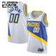 Maglia Indiana Pacers Personalizzata City Edition 2025-26 Swingman Bianco - Bambino