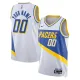Maglia Indiana Pacers Personalizzata City Edition 2025-26 Swingman Bianco - Uomo