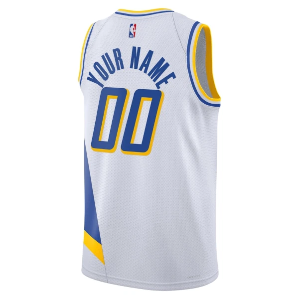 Maglia Indiana Pacers Personalizzata City Edition 2025-26 Swingman Bianco - Uomo