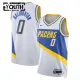 Maglia Indiana Pacers Tyrese Haliburton City Edition 2025-26 Swingman Bianco - Bambino