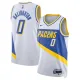 Maglia Indiana Pacers Tyrese Haliburton City Edition 2025-26 Swingman Bianco - Uomo