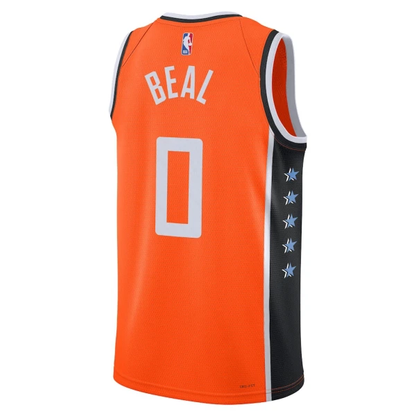 Maglia LA Clippers Bradley Beal City Edition 2025-26 Swingman Arancione - Uomo