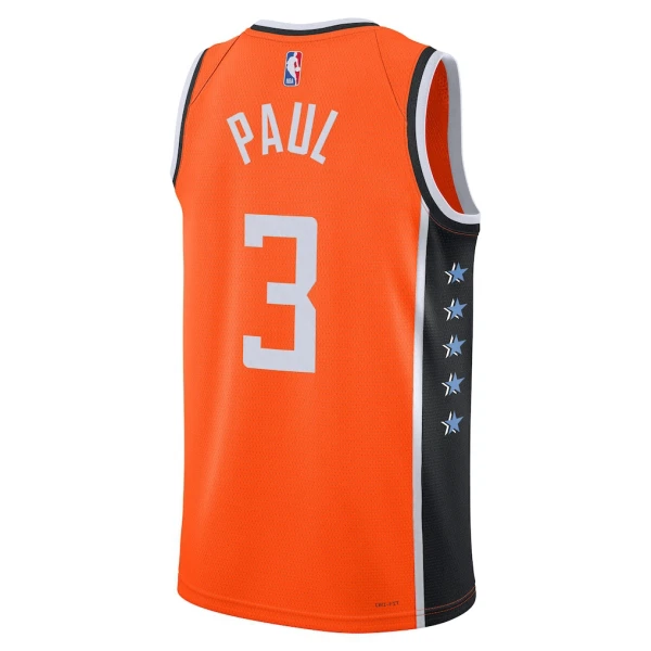 Maglia LA Clippers Chris Paul City Edition 2025-26 Swingman Arancione - Uomo