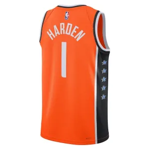Maglia LA Clippers James Harden City Edition 2025-26 Swingman Arancione - Uomo
