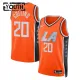 Maglia LA Clippers John Collins City Edition 2025-26 Swingman Arancione - Bambino