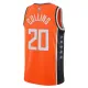 Maglia LA Clippers John Collins City Edition 2025-26 Swingman Arancione - Uomo