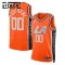 Maglia LA Clippers Personalizzata City Edition 2025-26 Swingman Arancione - Bambino