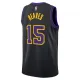 Maglia Los Angeles Lakers Austin Reaves City Edition 2025-26 Swingman Nero - Uomo
