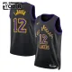 Maglia Los Angeles Lakers Jake Laravia City Edition 2025-26 Swingman Nero - Bambino