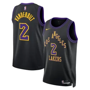 Maglia Los Angeles Lakers Jarred Vanderbilt City Edition 2025-26 Swingman Nero - Uomo