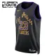 Maglia Los Angeles Lakers Lebron James City Edition 2025-26 Swingman Nero - Bambino