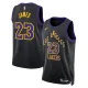Maglia Los Angeles Lakers Lebron James City Edition 2025-26 Swingman Nero - Uomo