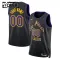 Maglia Los Angeles Lakers Personalizzata City Edition 2025-26 Swingman Nero - Bambino