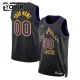 Maglia Los Angeles Lakers Personalizzata City Edition 2025-26 Swingman Nero - Bambino