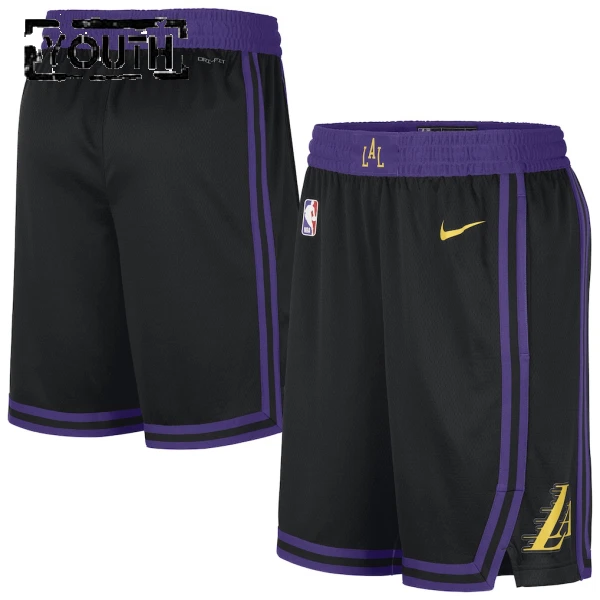 Pantaloncini Los Angeles Lakers City Edition 2025-26 Swingman - Bambino