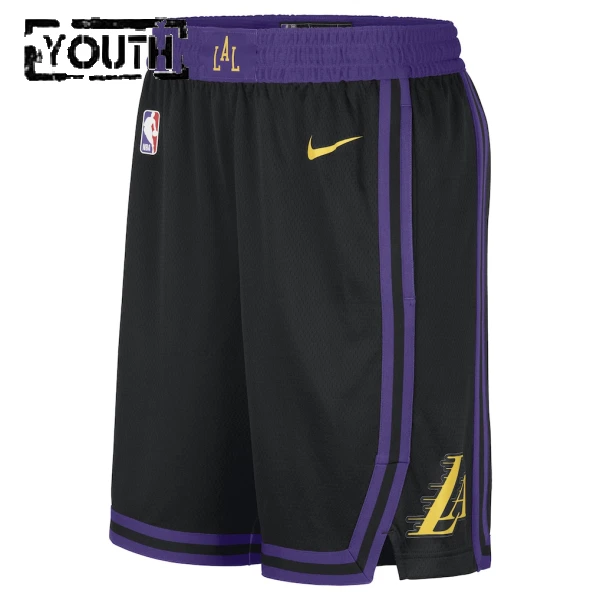 Pantaloncini Los Angeles Lakers City Edition 2025-26 Swingman - Bambino