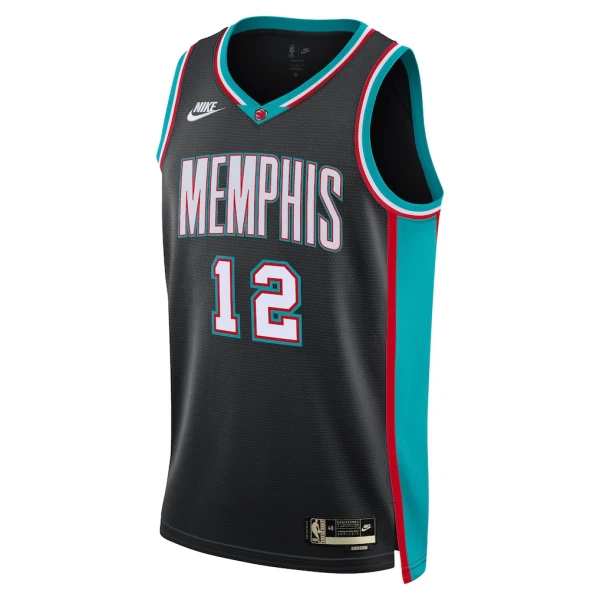 Maglia Memphis Grizzlies Ja Morant Classic Edition 2025-26 Swingman Nero - Uomo
